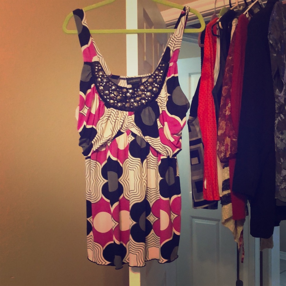 Embellished tank top